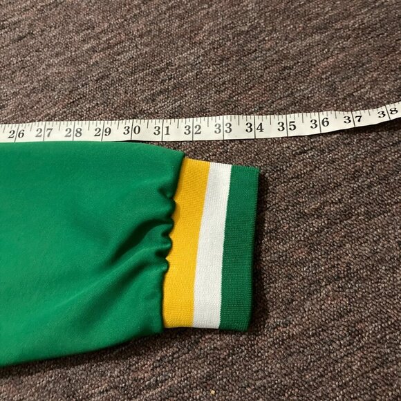 Hardwood Classics BOSTON CELTICS Men's 3XL Green Full Zip Warm-Up Jacket - Picture 11 of 11